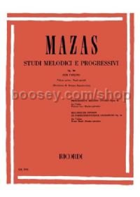 Studi Melodici E Progressivi, Op.36, Vol.I (Violin)