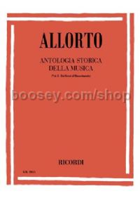 Antologia Storica Della Musica, Vol.I (Book)