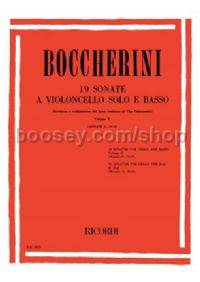 19 Sonatas, Vol.II -  Nos.10 - 19 (Violoncello & Piano)