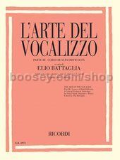 L'Arte del Vocalizzo, Vol.III (High Voice & Piano)