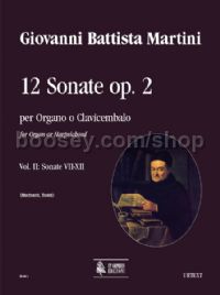 12 Sonatas Op. 2 (Amsterdam 1742) for Organ or Harpsichord - Vol. 2: Sonatas VII-XII