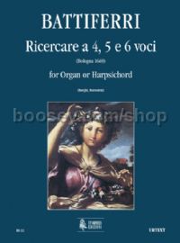 Four-, Five- & Six-part Ricercares (Bologna 1669) for Organ or Harpsichord