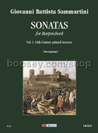 Sonatas for Harpsichord - Vol. 1: 18th century printed sources
