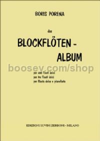 Blockflöten-Album - 2-3 recorders or recorder & piano