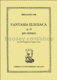 Fantasia Elegiaca op. 59 - guitar
