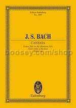 Cantata "Actus tragicus", BWV 106 (Four Soli, SATB & Orchestra) (Study Score)