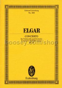 Concerto for Violoncello in E Minor, Op.85 (Violoncello & Orchestra) (Study Score)