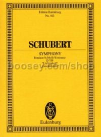 Symphony No.8 in B Minor, D759 (Orchestra) (Study Score)