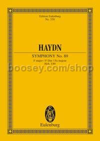 Symphony in F Major, Hob.I:89 (Orchestra) (Study Score)