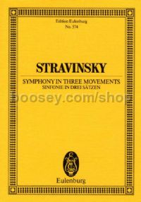 Symphony in Three Movements (pocket score)
