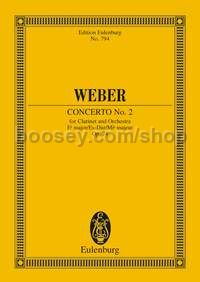 Concerto for Clarinet No.2 in Eb Major, Op.74 (Clarinet & Orchestra) (Study Score)