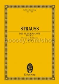 Overture from "Die Fledermaus", Op.362 (Orchestra) (Study Score)