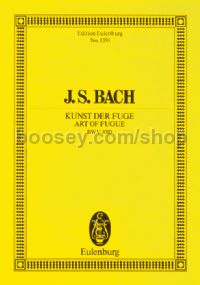 Art of Fugue, BWV 1080 (Chamber Orchestra) (Study Score)