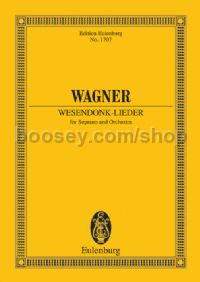 Wesendonk Lieder (Soprano & Orchestra) (Study Score)