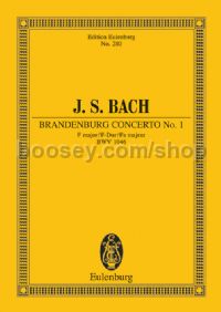 Brandenburg Concerto No.1 in F Major, BWV 1046 (Chamber Orchestra) (Study Score)