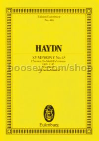 Symphony in F# Minor, Hob.I:45 (Orchestra) (Study Score)