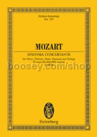 Sinfonia Concertante in Eb Major, K 297b (Orchestra) (Study Score)