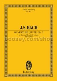 Overture Suite No.2 in B Minor, BWV 1067 (Chamber Orchestra & Basso Continuo) (Study Score)