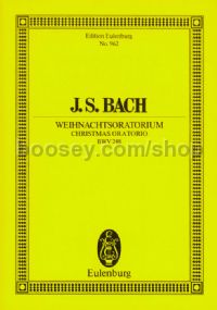 Christmas Oratoria, BWV 248 (Soli, SATB & Orchestra) (Study Score)