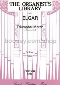Triumphal March from Caractacus Op 35 (arr. organ)