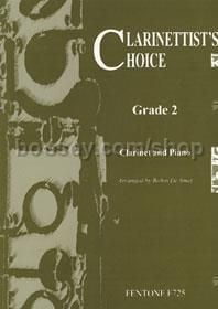 Clarinettists Choice Grade 2 Cl/Piano