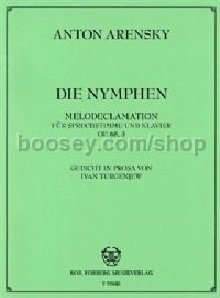 Die Nymphen - voice & piano
