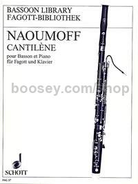 Cantilène - bassoon & piano