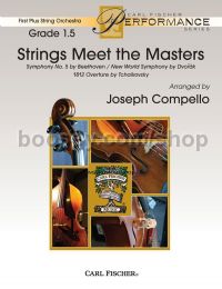 Strings Meet The Masters - Beethoven & Dvorák - String Orchestra (Score & Parts)