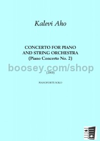 Concerto For Piano and String Orchestra