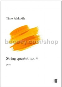String quartet no. 4 (Set of Parts)