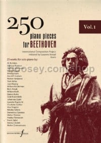 250 Piano Pieces For Beethoven - Vol. 1