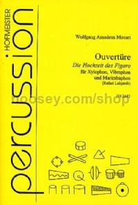 The Marriage of Figaro - Overture for xylophone, vibraphone & marimbaphone