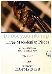 Three Macedonian Pieces (Double Bass)