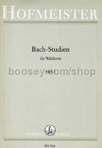 Bach-Studien 1 Vol. 1 (Horn)