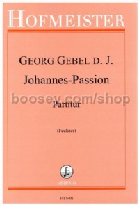 Johannes-Passion (Vocal Score)