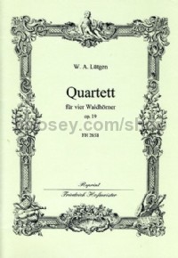 Quartett op. 19 (Score & Parts)