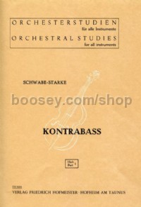 Orchesterstudien für Kontrabass 1 Vol. 1 (Double Bass)