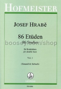 86 Etüden Vol. 1 (Double Bass)