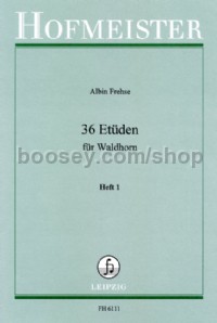 36 Etüden für Waldhorn Vol. 1