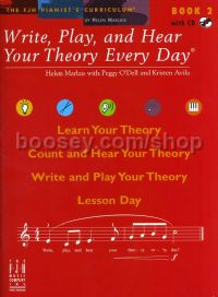 Write Play & Hear Your Theory Every Day 2 Bk/CD