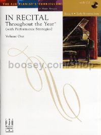 In Recital Throughout The Year vol.1 Book 4 (Book & CD)