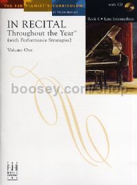 In Recital Throughout The Year vol.1 Book 6 (Book & CD)