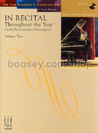In Recital Throughout The Year vol.2 Book 4 (Book & CD)