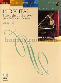 In Recital Throughout The Year vol.2 Book 5 (Book & CD)
