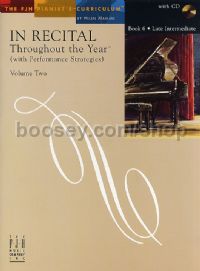 In Recital Throughout The Year vol.2 Book 6 (Book & CD)