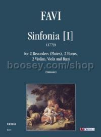 Sinfonia  (score & parts)