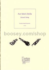 Ave Maris Stella for double reed ensemble (score & parts)