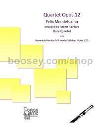 Quartet Op.12 (Flute Quartet)