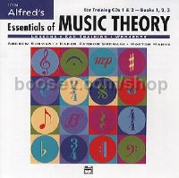 Alfred's Essentials Of Music Theory: Ear Training CDs 1, 2 & 3