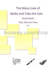 The Many Lives of Barby and Toby the Cats (Mixed Trio Score & Parts)